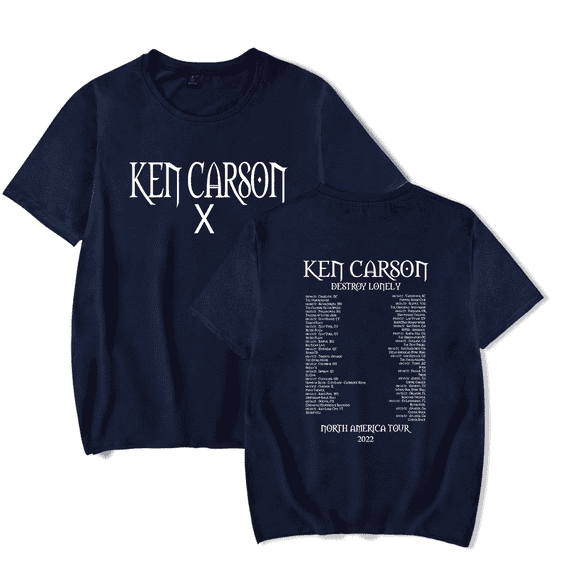 Ken Carson Merch T-Shirt A Great Chaos AGC Tees Tour Merch Rapper Streetwear Short Sleeve Top T Shirt