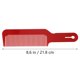 thumbnail image 2 of Greenadscape 3Ud Peine Antiestático Rojo Para Peinado Con Ligero Y Resistente De Plástico, 2 of 6