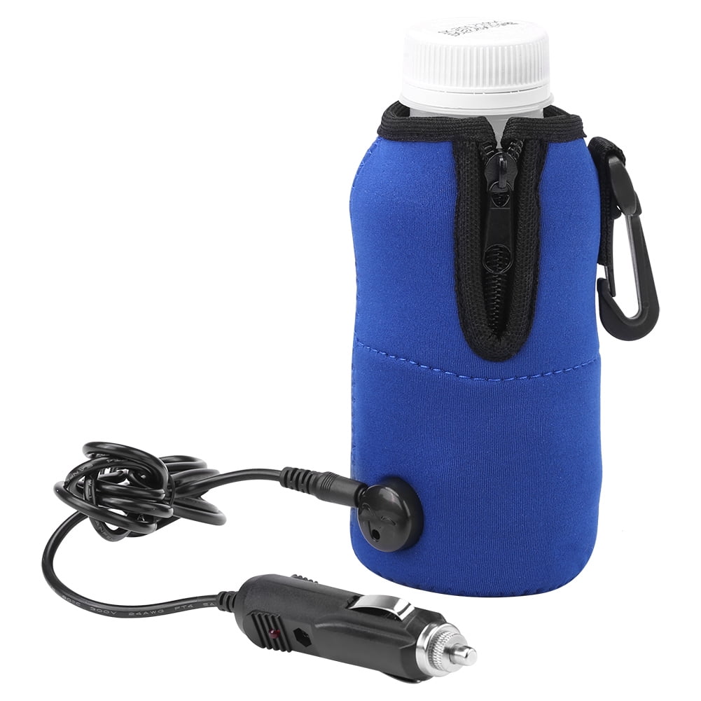 Domqga Portable DC 12V Incar Baby Feeding Bottle Water Milk Cup Heater