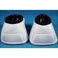 thumbnail image 3 of Large Classic Equine Dyno Horse No Turn Bell Boots Pair White, 3 of 4