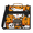 Multicolor 4, variant on Herdesigns Music Notes Zipper Binder 1.5 Inch 3 D-Rings with Shoulder Strap & Handle, Waterproof Love Star Binder Organizer Bag for 13 Inch Laptop