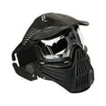ALEKO PBM258BK Paintball Mask AntiFog Mask with Double Elastic Strap