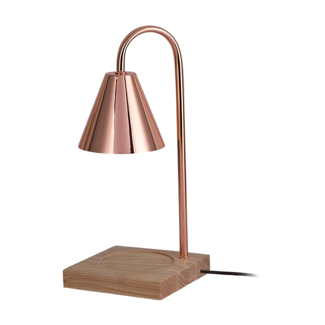 Calentador de velas, lámpara eléctrica para velas, lámpara de mesa, calentador de fusión regulable, para velas aromáticas, para SPA, Club, hogar, BLESIY Lámpara calentadora de velas