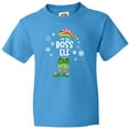 thumbnail image 3 of Inktastic Funny Christmas I'm the Boss Elf with Shoes and Hat Youth T-Shirt, 3 of 5