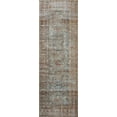 Chris Loves Julia x Loloi Jules Lagoon/Brick 7'6" x 9'6" Area Rug