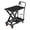 Black, variant on Garvee 500 LB Hydraulic Lift Table Cart, Heavy Duty Q235 Steel Scissor Platform, 9.45"-28.7" Adjustable Height, Non-Slip Mat & Locking Wheels, Industrial Material Lift for Warehouse & Garage