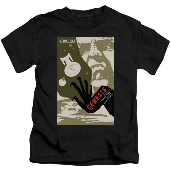 Star Trek Tng Season 7 Episode 19 Youth 18/1 T-Shirt Black