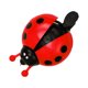 thumbnail image 4 of Timbre de bicicleta con forma de mariquita, ideal para manillar de bicicleta de ciclismo, para niños, adultos y niñas. Rojo, 4 of 9