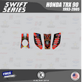 thumbnail image 4 of Kalair GFX Graphics Kit for Honda ATV TRX 90 (1993-2005) Swift Series, 4 of 5