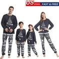 thumbnail image 1 of Pyjamas Assortis pour la Famille pour Femmes Hommes Noël Fêtes Coton Pjs Maman et Papa Pyjamas Enfant, 1 of 8
