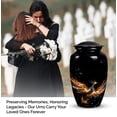 thumbnail image 3 of Colorful Phoenix Wings Cremation Urn For Adult Ashes Male & Female - Burial Urns For Adult Human Ashes - Funeral Decorative Urn - Large Human Remains Memorial Urn For Women, 3 of 5