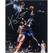 Kevin Garnett Minnesota Timberwolves Autographed 8" x 10" One-Handed Soaring Dunk Photograph - Fanatics Authentic Certified