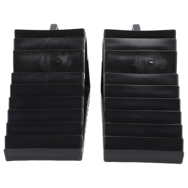 Tire Chock, 2 piezas Portátil Mejoran Los Calzones de la Rueda de Seguridad de Estacionamiento para el Camión de Campistas de Remolques de Vije
