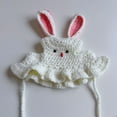 thumbnail image 1 of Handmade Crochet Pet Hat for Cats and Dogs - Soft Yarn Outdoor Winter Accessory for Small Medium, 1 of 3