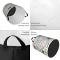 thumbnail image 3 of KLL Back To School Waterproof Foldable Laundry Hamper Bucket with Handles for Storage Bin,Kids Room,Home Organizer (Small ), 3 of 7