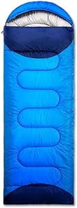 Camping Sleeping Bag Ultra Light 4 Season Warm Envelope Backpack Outdoor Travel Hiking Sleeping Bag (Color : A, Size : L1.35kg)
