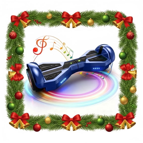 MOSTA All Terrain Self-Balance Scoote ,Electric Scooter Board for Kids & Adults with Bluetooth and Led Lights,6.5 inch,165 lbs capacity Perfect Gift