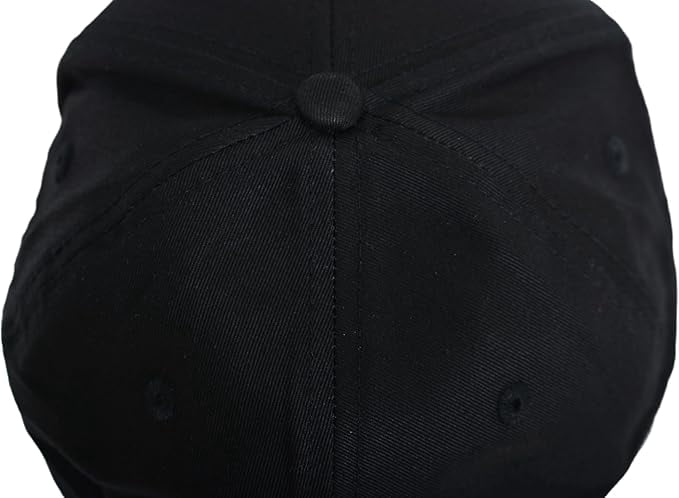 Adjustable Cap Hat for Man & Women |NY Hat| with Exquisite Embroidery |One Size| |Black|