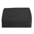 thumbnail image 4 of Cortesi Home Macon Square Rope Pouf Ottoman, 17", Grey, 4 of 4