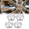 thumbnail image 4 of Unique Bargains 4pcs 60mm Dia 5 Lugs Car Tyre Wheel Center Hub Caps w Silver Tone Emblem Sticker, 4 of 4