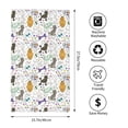 thumbnail image 3 of Salouo Colorful Poodle Dog for Ultra Absorbent and Soft Hand Towels for Bath, Hand, Face, Gym and Spa-27.5x16in, 3 of 8