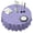 Purple Cartoon Narwhal, variant on Purple Cartoon Narwhal Pattern Round Tablecloth 60"x60",Wrinkle Wipeable Table Cloth for Kitchen Dining Room Picnic Patio Party