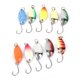 thumbnail image 1 of Señuelo de lentejuelas, 10 piezas de señuelo de pesca con lentejuelas, señuelo de pesca, cebo artificial duro construido para profesionales, 1 of 8