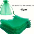 thumbnail image 1 of CHUANK 10 Pcs Sacs de Protection en Maille Respirante pour Fruits - Filet à Fraises et Raisins Anti-Insectes et Anti-Oiseaux pour la Saison des Récoltes Parfait pour Noël Pâques Action de Grâce et Décoration de Graduation, 1 of 7