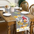 thumbnail image 3 of asddcavvf Fall Tablecloth 72x13 Inch Thanksgiving Autumn Pumpkin Orange Table Cover for Party Picnic Dinner Table Tassel, 3 of 4