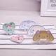 thumbnail image 5 of Plato de melamina de porcelana con dibujos animados de Sanrio, plato divisor, plato pequeño, plato para pastel, cuenco para comedor, Cinnamoroll Mymelody, 5 of 5