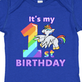 thumbnail image 4 of Inktastic It's My 1st Birthday Unicorn Boys or Girls Baby Bodysuit, 4 of 5
