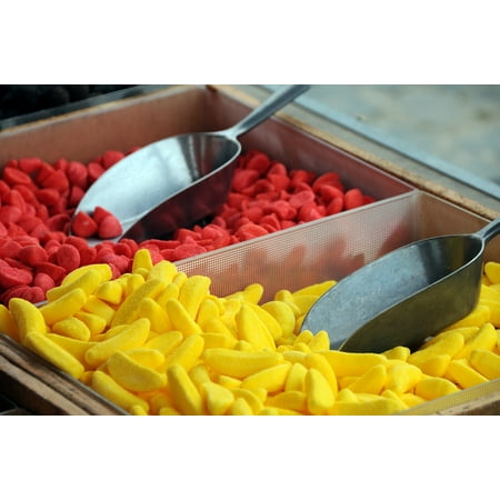 - LAMINATED POSTER Marshmallows Sweet Artificial Candy Sugar Poster Print 24 x 36