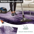 thumbnail image 5 of Purple Mountain Outdoor Rug for Patio/Deck/Porch, Non-Slip Large Area Rug 5 x 7 Ft, Misty Forest Nature Woodland Pine Tree Landscape Indoor Outdoor Rugs Washable Area Rugs, Camping Rug Carpet Runner, 5 of 8