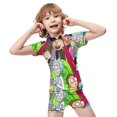 thumbnail image 5 of Rick And Morty Boys 2-Piece Swimsuit Set, Short Sleeve Rash Guard & Swim Trunks, 5 of 7