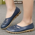 thumbnail image 2 of Chaussures Décontractées pour Femmes, Mocassins à Talons Compensés en Cuir, Design Confortable pour un Usage Quotidien, 2 of 6