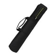 thumbnail image 1 of Estuche para tacos de billar de 8 agujeros, bolsa de almacenamiento para palos de billar, organizador resistente a desgarros con bolsillo con cremalle Negro, 1 of 8