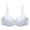 White, variant on Wedding Bra Women Women's Elegant Double Lace Full Figure Support Bra for Comfortable All Day Wear