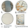 thumbnail image 3 of Designart "Harmonious Neutral Oak I" Tree Oak Floater Framed Wall Decor, 3 of 5