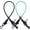 Black + Cyan, variant on Tivray 2Pcs Dog Seat Belt for Car, Universal Dog Car Seatbelt with Buckle and Hook Latch, 360° Rotatable Lockable Clasp, Reflective Safety Pet Harness for Vehicle, Pet Safety Restraint, Black + Cyan