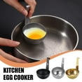 thumbnail image 3 of Stainless Steel Egg Poacher Cups, Non-Stick Poached Egg Maker Molds with Hang Ear for Home Kitchen, Perfect for Breakfast, Omelettes & Healthy Cooking, 3 of 9