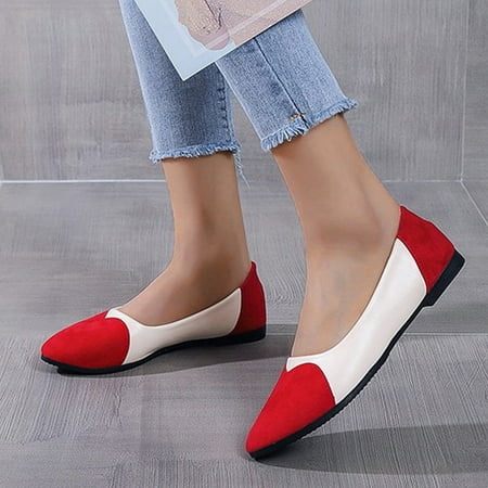 

Vedolay Casual Shoes For Women Casual Summer Shoes For Women Walking Wide Fashion Flat Casual Shoes Yellow 7