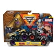 thumbnail image 1 of Monster Jam, Marvel Official Thanos Vs. Thor Die-Cast Monster Trucks, 1:64 Scale, Kids Toys for Boys and Girls Ages 3 and up, 1 of 6