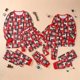 thumbnail image 1 of Pijamas de Navidad a juego para la familia, conjunto de ropa de aspecto de bebé, padre, madre e hijo, Año Nuevo, 1 of 3