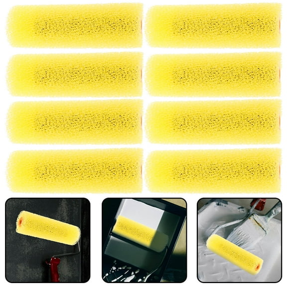 NUOLUX 10Pcs Texture Rollers for Wall and Ceiling Painting in Multi Colors