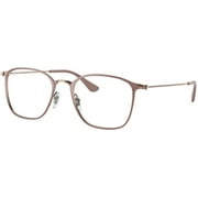 Ray-Ban Optical Eyeglasses, RX 6466 2973, Beige On Copper