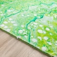 thumbnail image 3 of Dalyn Kikiamo Area Rug KK5-Lime-In KK5LM8RO Lime-In, 8' x 8', 3 of 5