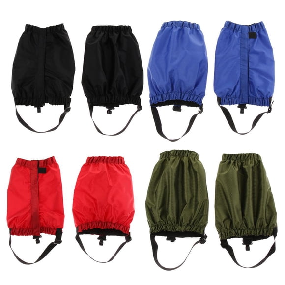 8 Pcs Polainas Cubierta de Botas Impermeables para Nieve Entrenamiento de ejercicio