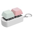 thumbnail image 1 of Teclado Fildget Juguete Inquietante Clicker Tecla Tester Eje Llavero () Rosa Verde, 1 of 6