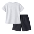 thumbnail image 2 of HILEELANG 2-7T Toddler/Little Boys Easter Bunny Sports 100% Cotton 2-Piece Outfit Set Size 4T, 2 of 5