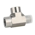 thumbnail image 4 of Tee recta para tubería Yoebor de acero inoxidable 316, 1/8" NPT, 4 of 5